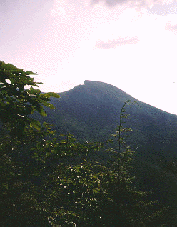 Hawksbill can be seen for many miles.